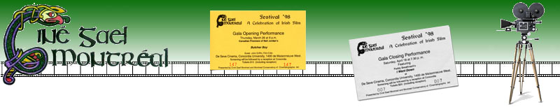 Ciné Gael Montréal's 1st season banner