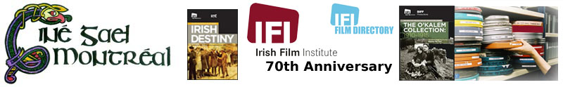 Ciné Gael Montréal's 23rd season banner